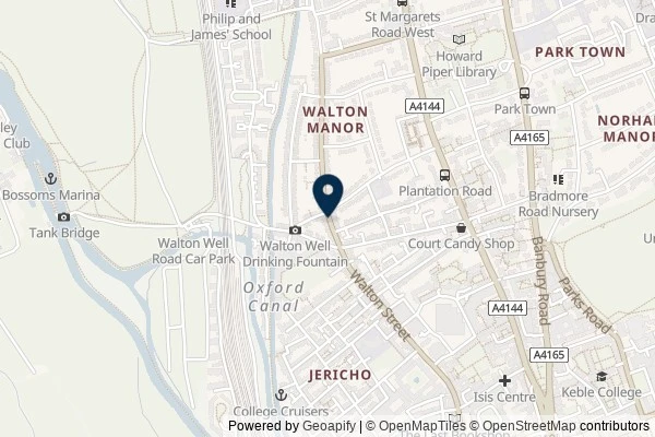 Map showing the area around: Dan Q couldn’t find GCN69F Never at Sea – Grog