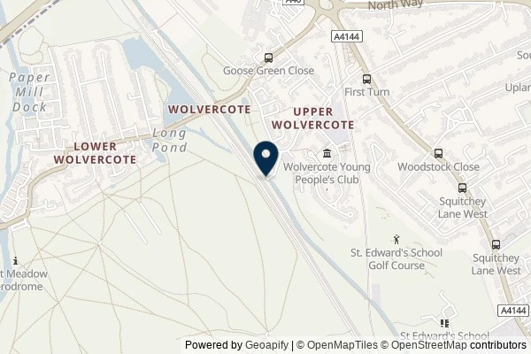 Map showing the area around: Dan Q couldn’t find GC3XVHG Route Canal – Plough View