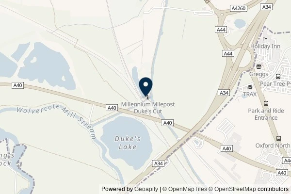 Map showing the area around: Dan Q couldn’t find GC3VJAT Route Canal – Dukes Cut