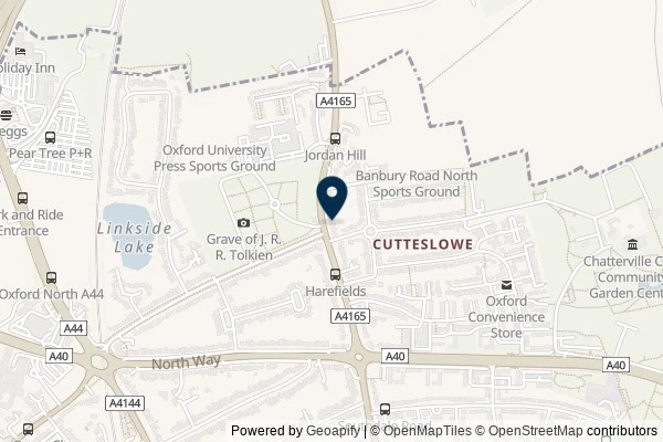 Map showing the area around: Dan Q requested GC1PD6X Quincunx 5 — The End to be archived