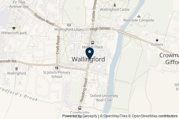 Map showing the area around: Dan Q attended GC58KJN 1 fo 7 Souvenirs