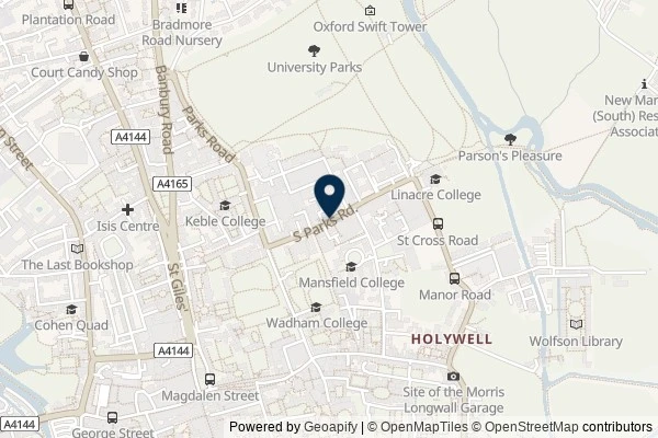 Map showing the area around: Dan Q couldn’t find GC28EQZ Alchemist Quest