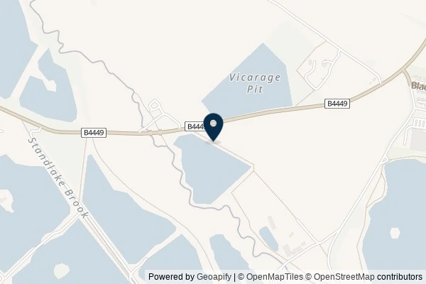 Map showing the area around: Dan Q couldn’t find GC1TPH1 Constellations 5