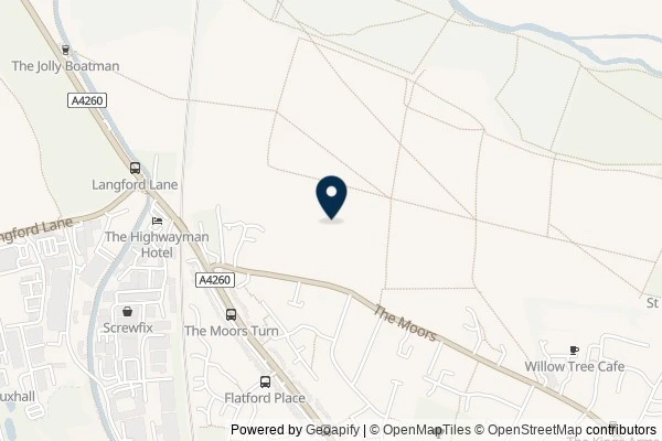 Map showing the area around: Dan Q posted a note for GC6AH8Y A Cryptic Cache