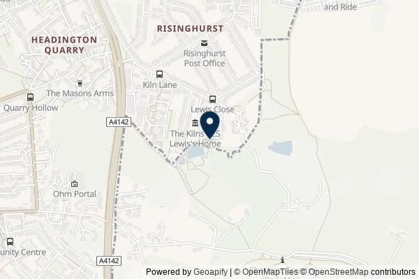 Map showing the area around: Dan Q posted a note for GC6NWBN Pansy’s Cache
