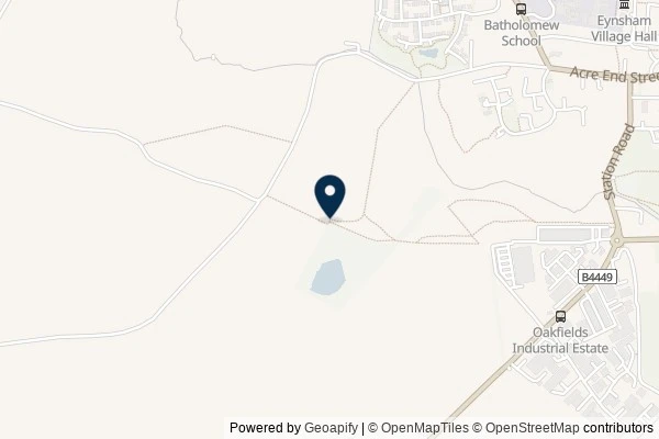 Map showing the area around: Dan Q couldn’t find GC53422 Walk by the Firehouse #2