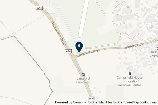 Map showing the area around: Dan Q couldn’t find GC5X8C6 Offey’s Adventure