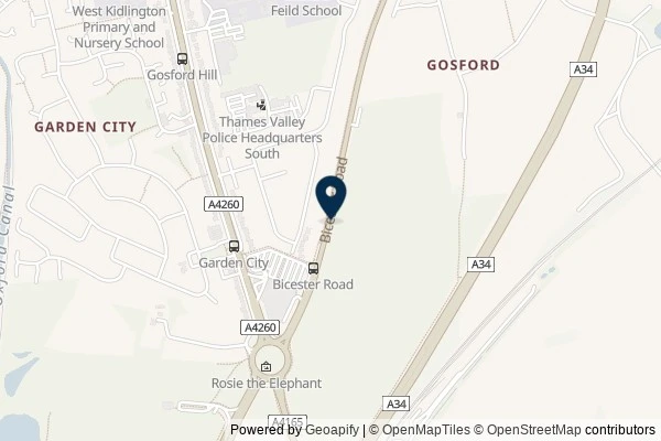 Map showing the area around: Dan Q temporarily disabled GC7Q9FF Oxford’s Wild Wolf Two
