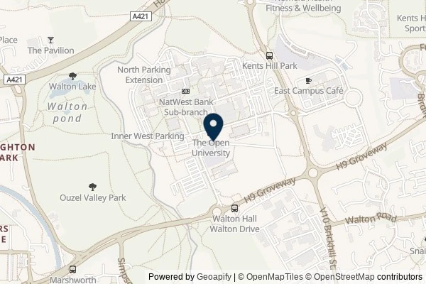 Map showing the area around: Dan Q found GC674FF 5L7 ICT 1 Charlie’s 5th Loop