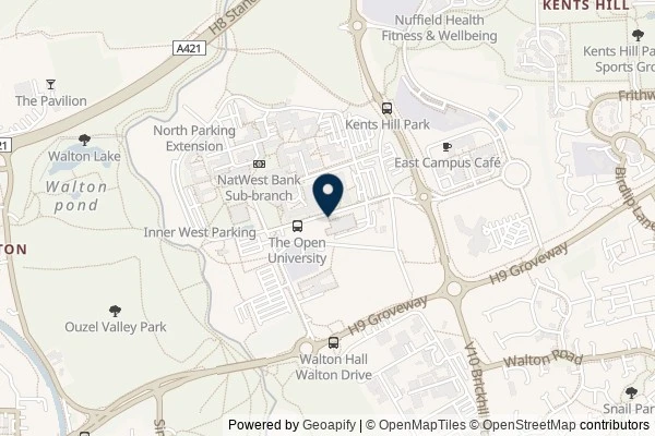 Map showing the area around: Dan Q found OK02FF M-libs 12B