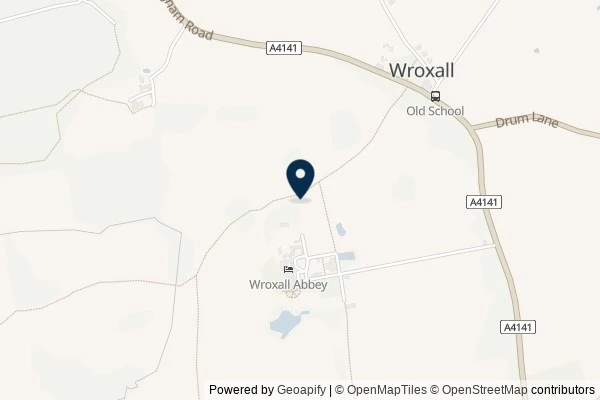 Map showing the area around: Dan Q found GC5RZB4 #10..CHEWBACCA