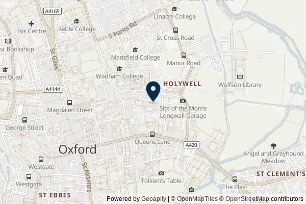 Map showing the area around: Dan Q performed maintenance for OK045D Kinkering Congs Their Titles Take