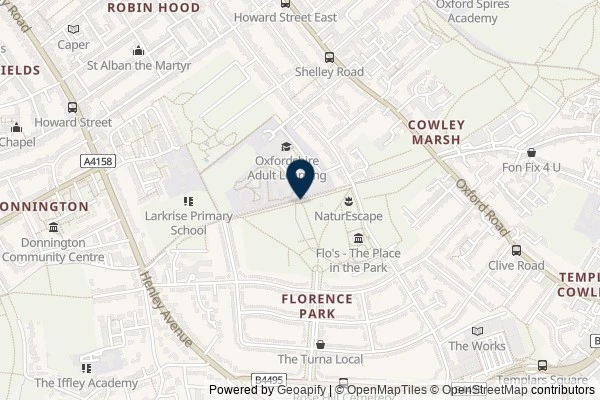 Map showing the area around: Dan Q found GC6102Y Minecrafty 3 – Zombie