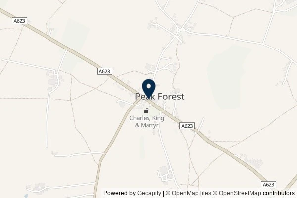 Map showing the area around: Dan Q found GC2VEH2 I’m Getting Married in the Morning(Genealogy Link)