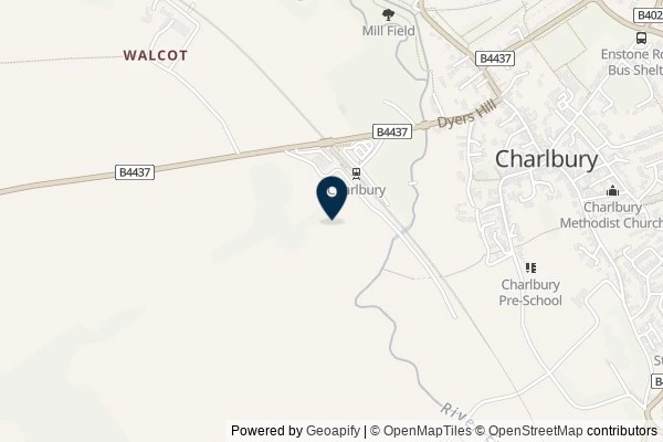 Map showing the area around: Geohashing expedition 2019-08-01 51 -1