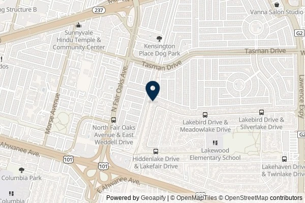 Map showing the area around: Dan Q found GC6HV76 Bilbos Hobbit trail # 5. Scarred Tree