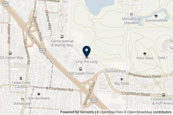 Map showing the area around: Dan Q found GCT4MY Ling The Lang/Buzzcocks II