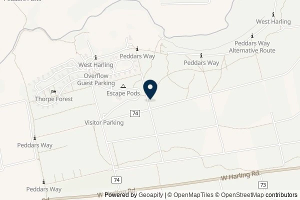 Map showing the area around: Dan Q found GC3JG92 Georassic – Spinosaurus