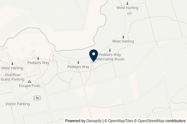 Map showing the area around: Dan Q found GC5MYFW 02 It’s a Bugs Life x2