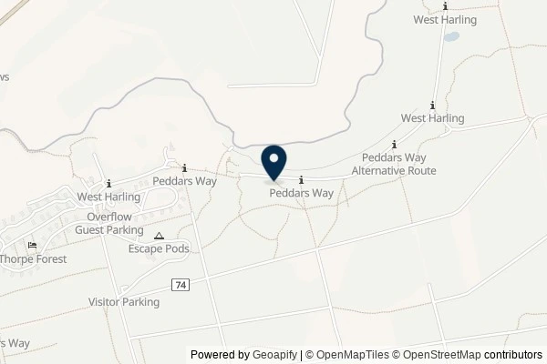 Map showing the area around: Dan Q found GC840TN Georassic Diplodocus