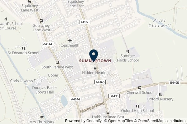 Map showing the area around: Review of Cook