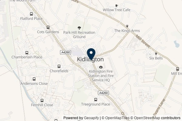 Map showing the area around: Review of Co-op