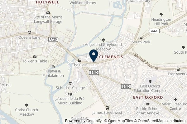 Map showing the area around: Review of Finders Keepers Shared Letting