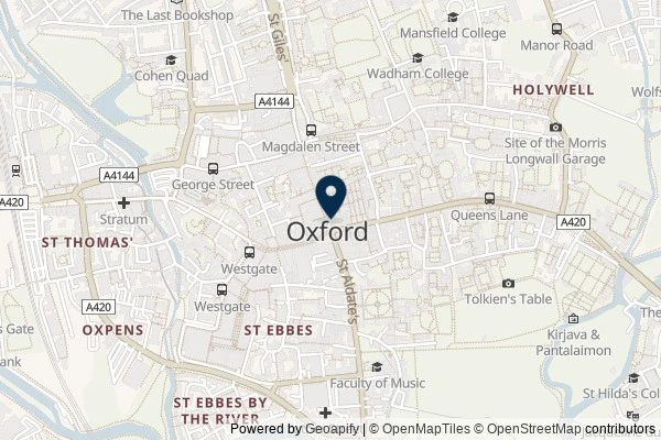 Map showing the area around: Review of Vodafone