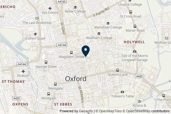 Map showing the area around: Review of Barclays ATM