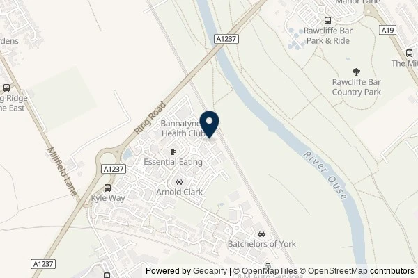 Map showing the area around: Review of Bytemark