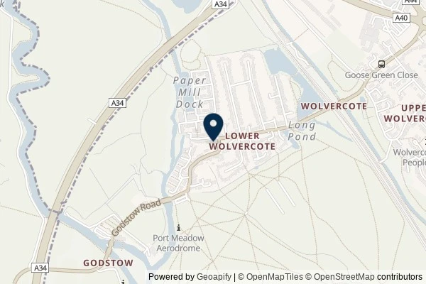 Map showing the area around: Review of Jacob’s Inn