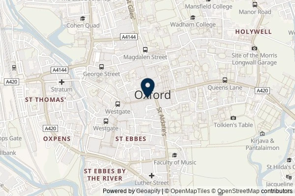 Map showing the area around: Review of Nationwide Building Society