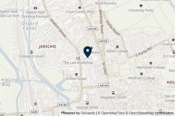 Map showing the area around: Review of Wellington Square