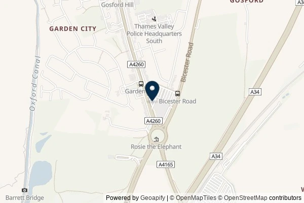 Map showing the area around: Review of Argos Kidlington inside Sainsburys