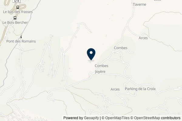Map showing the area around: Review of Chalet d’Or
