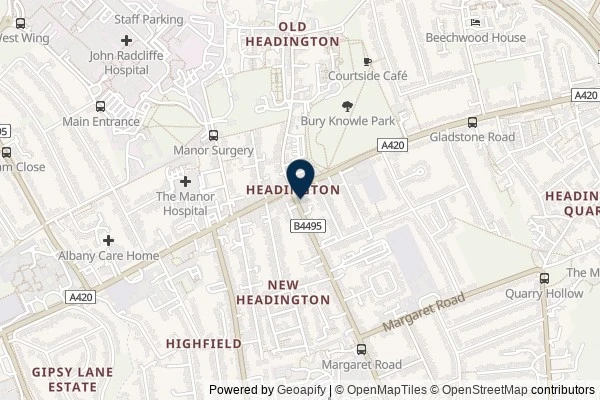 Map showing the area around: Review of CRAFT Burger