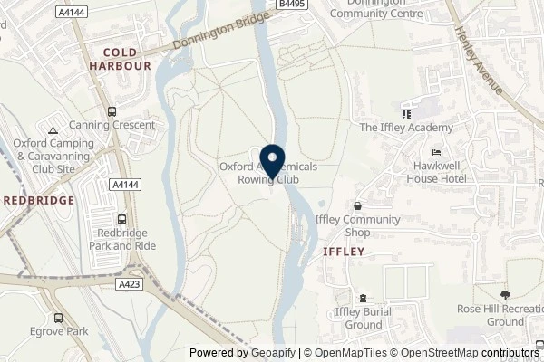 Map showing the area around: Review of Isis Farmhouse