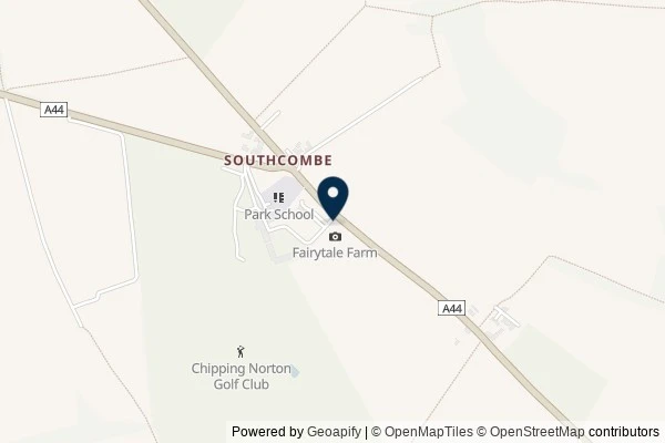 Map showing the area around: Review of Fairytale Farm