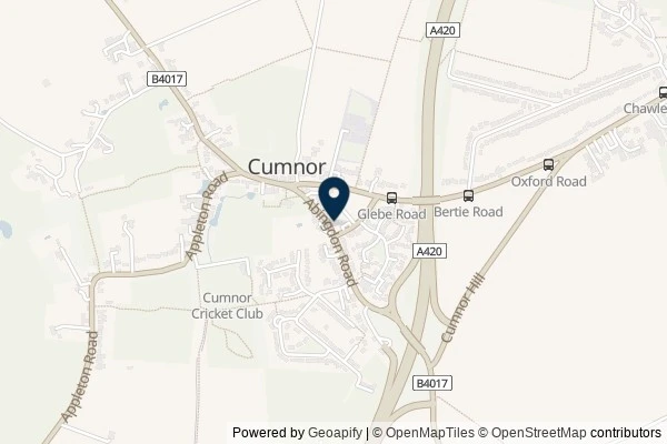 Map showing the area around: Review of The Vine Inn