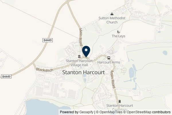 Map showing the area around: Dan Q found GC4XEPP School Run