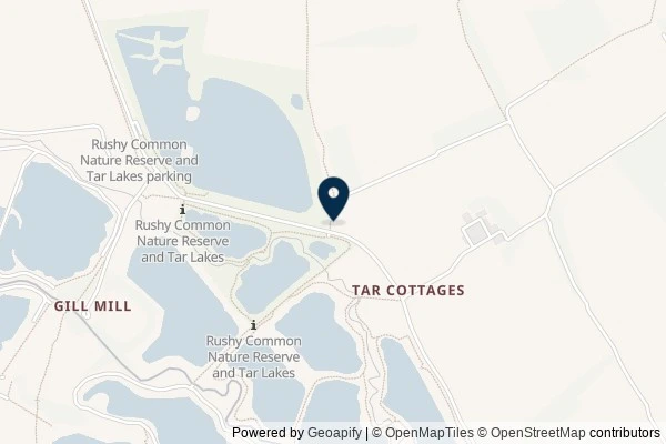 Map showing the area around: Dan Q found GC98MZC Tar Lakes/South Leigh Loop #2 Four Weddings