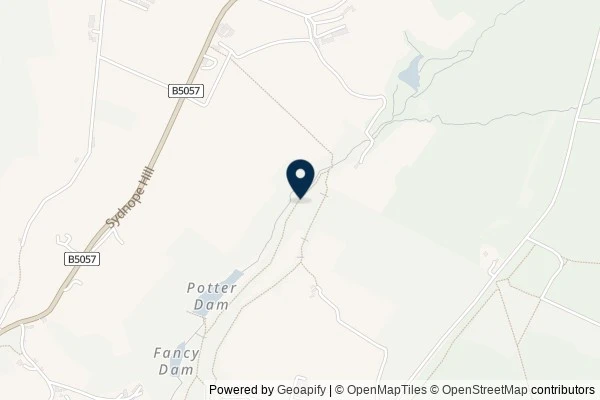 Map showing the area around: Dan Q found GC2NQ6Q K, Alphabet Soup (King)