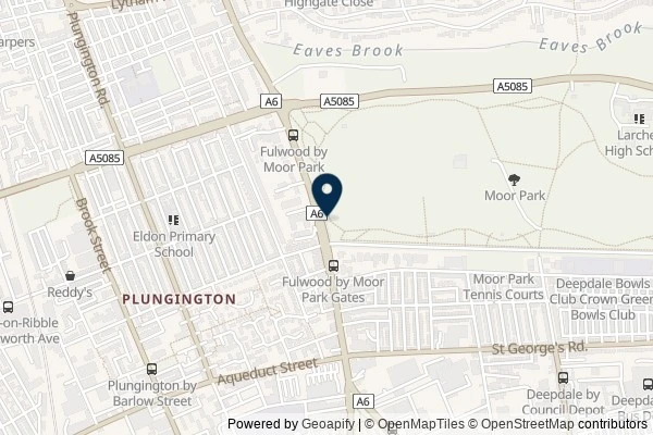 Map showing the area around: Dan Q found GC7TY87 A walk in Moor Park