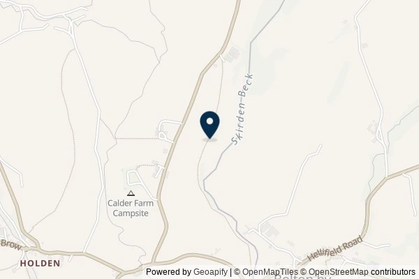 Map showing the area around: Dan Q found GC46ZR0 B-by-B 3 feet and rising