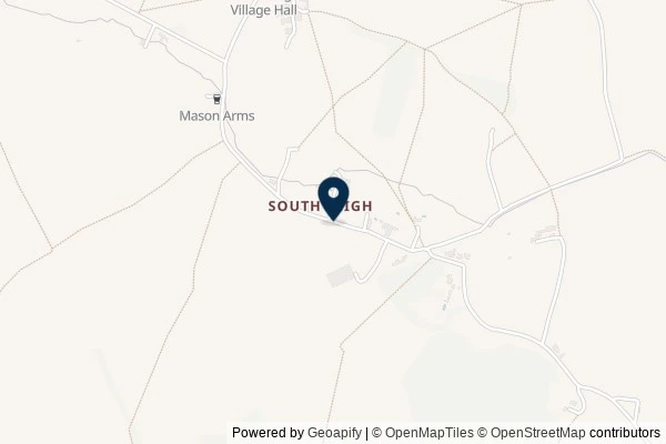 Map showing the area around: Dan Q found GC98N4G Tar Lakes/South Leigh Loop #9 Speed