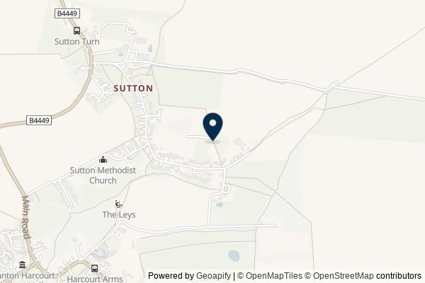 Map showing the area around: Dan Q couldn’t find GC9K2D0 The Footpath Wonder