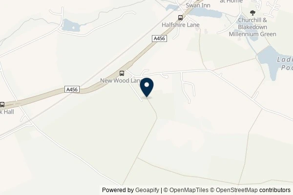 Map showing the area around: Dan Q found GC8R5XX NANOBLITZ Me Robbin Box