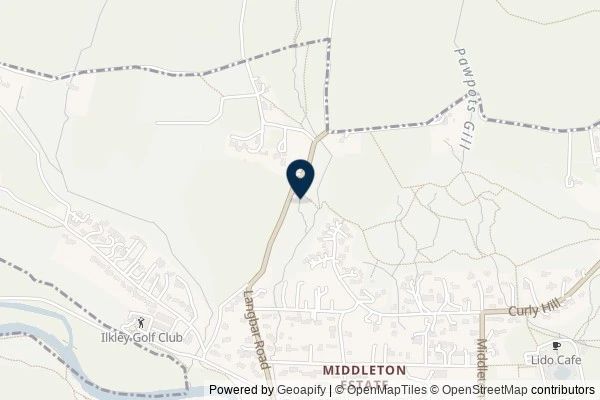 Map showing the area around: Dan Q found GC8QB3G INWT #13: Scalewra Settlement