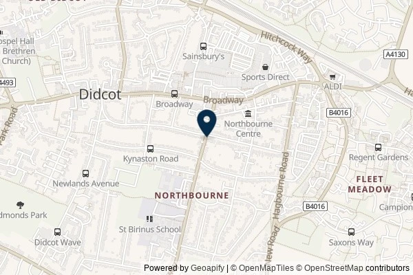 Map showing the area around: Dan Q couldn’t find GC8MZ4G Don’t Bate Me Up