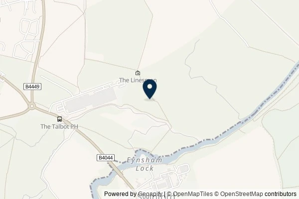 Map showing the area around: Geohashing expedition 2022-10-24 51 -1